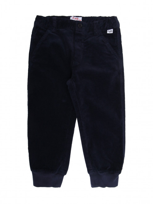 Вельветовые брюки с манжетами Il Gufo - Общий вид