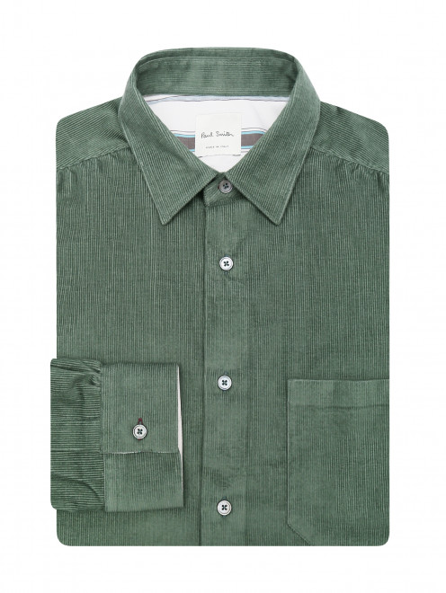 Рубашка из хлопка с накладным карманом Paul Smith - Общий вид