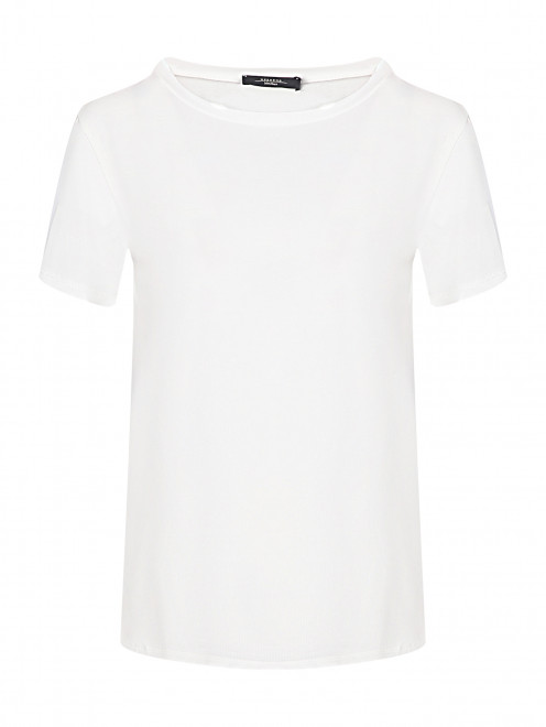 Базовая футболка из хлопка Weekend Max Mara - Общий вид