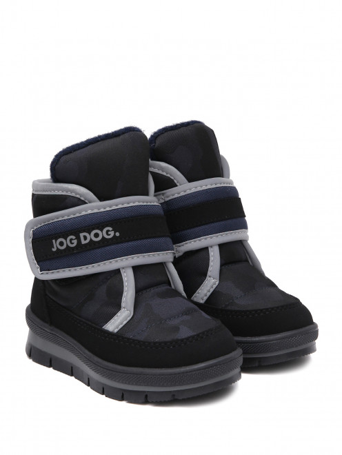 Дутые утепленные ботинки на липучке JOG DOG - Общий вид