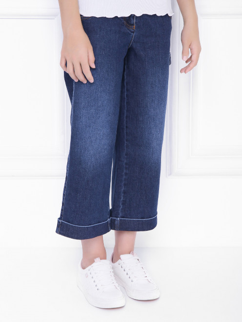Широкие джинсы с карманами Il Gufo - МодельВерхНиз
