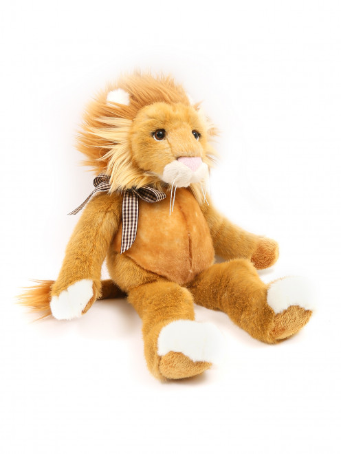 Коллекционная игрушка "Лев с лентой" Charlie Bears - Общий вид
