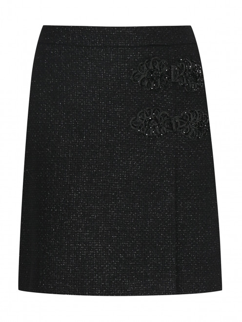 Юбка-мини из буклированной ткани Moschino Boutique - Общий вид