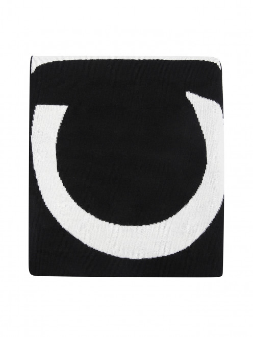 Двусторонний шарф из шерсти Moncler - Общий вид