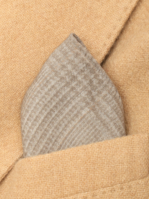 Платок карманный из шерсти с узором Eton - МодельОбщийВид