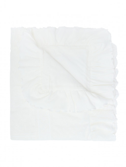 Одеяло из хлопка с кружевом Aletta - Общий вид