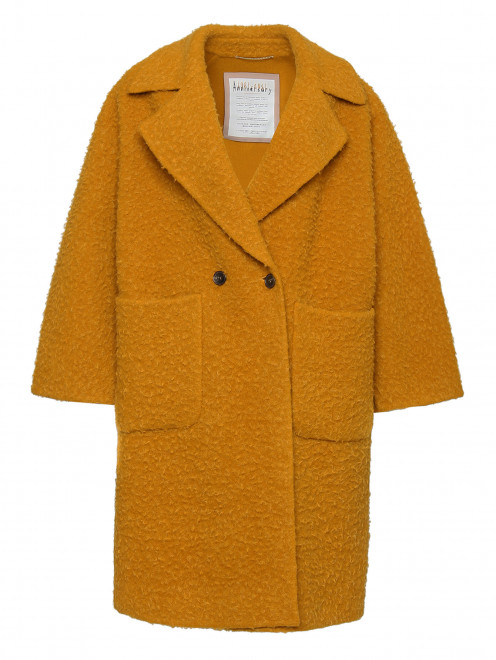 Пальто из смешанной шерсти с карманами Marina Rinaldi - Общий вид