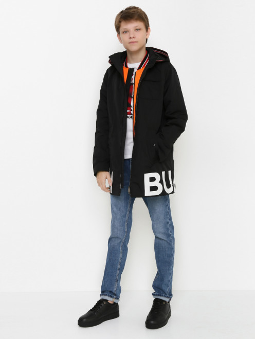 Пальто с внутренней курткой Burberry - МодельОбщийВид