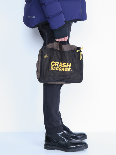 Набор-органайзер из текстиля с принтом Crash Baggage - МодельВерхНиз