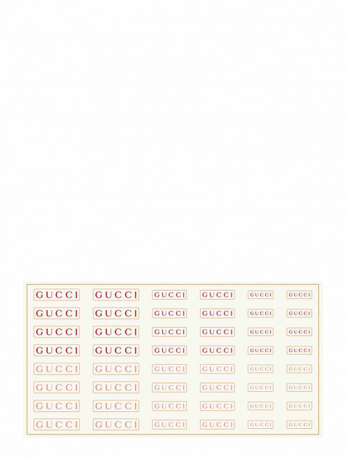 Стикеры для дизайна ногтей Nail Art Stickers Gucci - Обтравка1