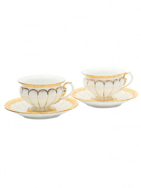 Набор: чайная чашка и блюдце Meissen - Общий вид
